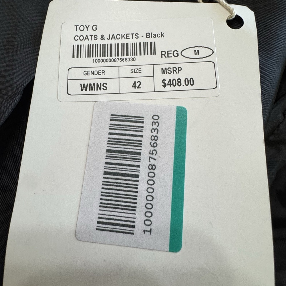 New Toy G Italy Black Lace Jacket Tailored Blazer Size 6‎ US $406 - Picture 16 of 16